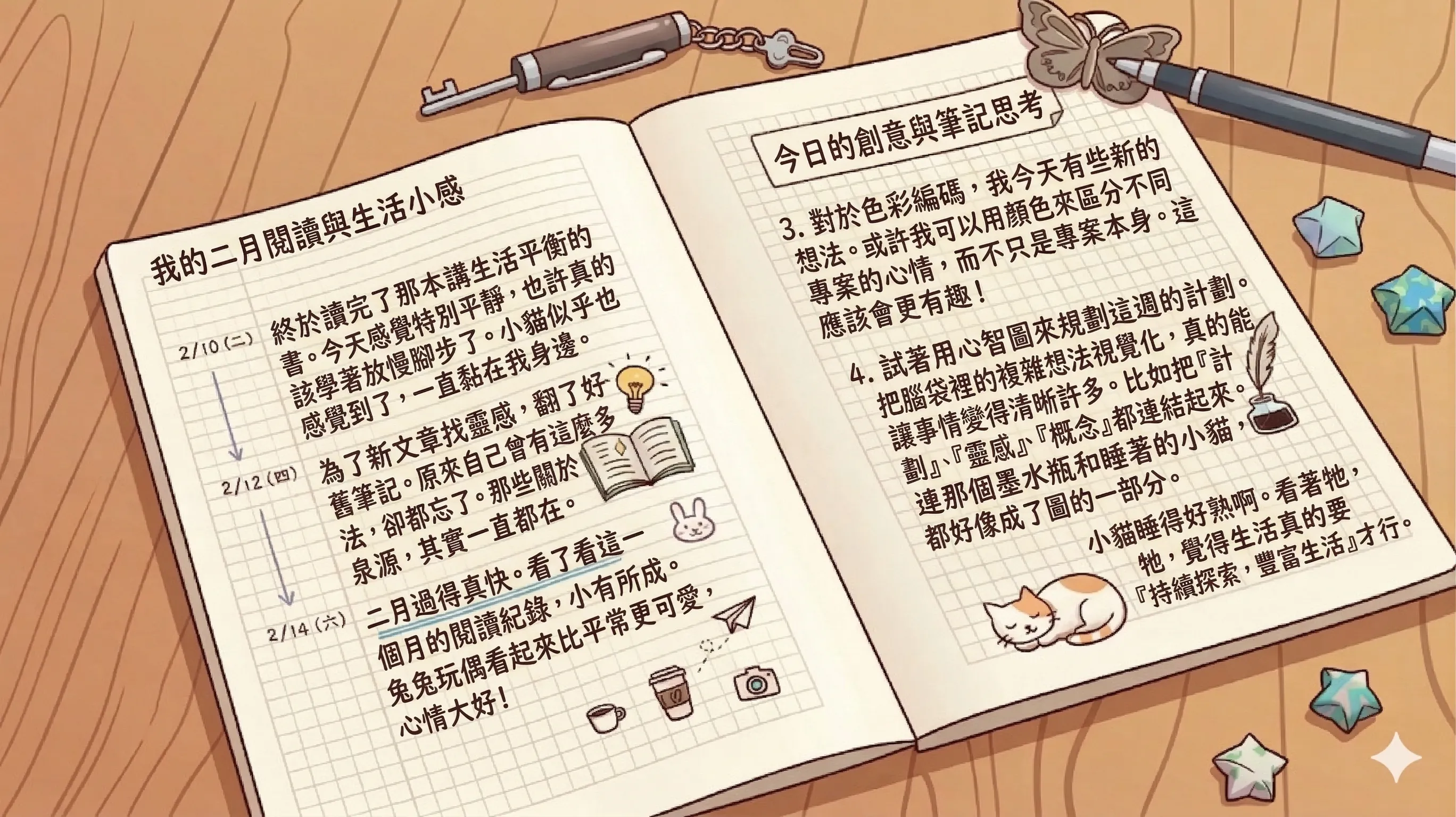 筆記本示意圖(Google Nano Banana 2)